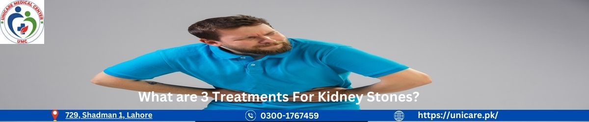 What are 3 Treatments For Kidney Stones